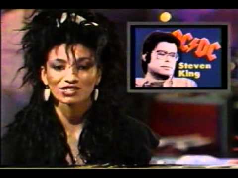 DAVID LEE ROTH MTV MUSIC NEWS 1986  VAN HALEN AC/DC