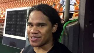 UNLV LB Tau Lotulelei on wild win over Hawaii