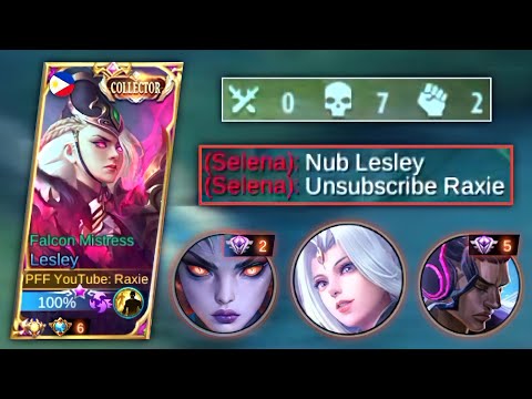 DON'T CELEBRATE TOO EARLY WITH MY LESLEY! (EPIC COMEBACK) TOP GLOBAL LESLEY RANK GAMEPLAY - MLBB