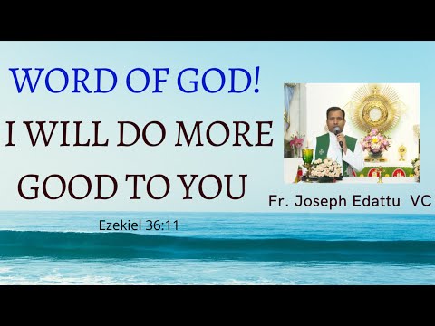 🟡WORD OF GOD - I WILL DO MORE GOOD TO YOU, Fr. Joseph Edattu VC