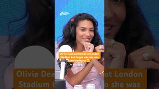 Olivia Dean’s love for West Ham is UNMATCHED ⚒️ #oliviadean #londonstadium #westham