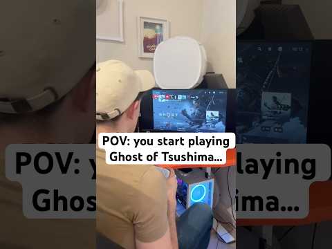 People playing Ghost of Tsushima for the first time… 😭 | Time just passed by #ghostoftsushima