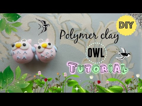 Polymer clay Chubby Owl Tutorial