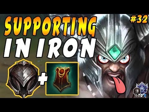 Tryndamere SUPPORT | No Problem, Easy Win, Supporting in Iron Elo | Iron IV to Diamond Ep #32