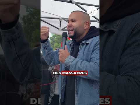 ???? @anassekazib depuis le rassemblement pour Gaza ????????