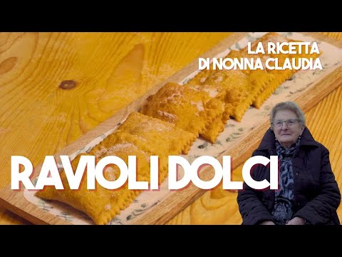 Ravioli dolci fritti - La ricetta di Nonna Claudia