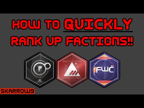 Destiny Tips and Tricks: How to QUICKLY Rank Up Factions!!
