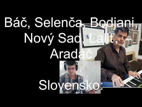 Rodisko - J.Súdi - M.Florianová - Členovia KZ Zvony z rôznych kútov sveta venujú 262. ročnej Selenče