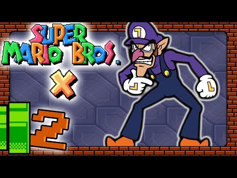 SUPER MARIO BROS. X 🎮 #2: Waluigi's Dungeon, Vegan Yoshi & Frosty Frost Frostlands