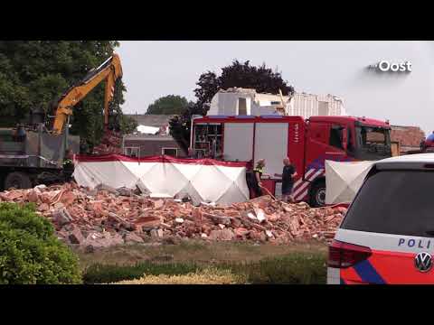 Bouwvakker komt om het leven bij sloopwerkzaamheden in Bornerbroek