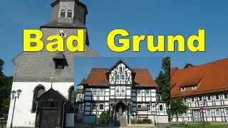 preview picture of video 'Bad Grund im westl. Harz  Harz *Bergbaumuseum *Bergstadt *Oberharz *Niedersachsen'