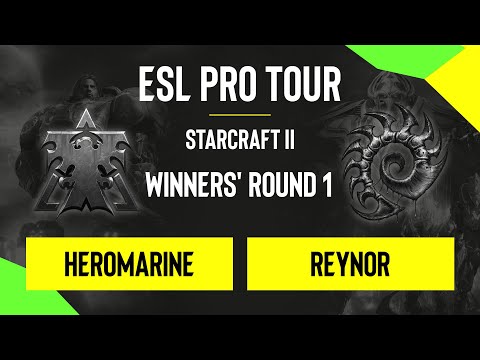 SC2 - Reynor vs. HeRoMaRinE - DH SC2 Masters - Summer 2020 - Winners' Round 1 - EU
