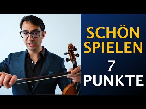 Geige wunderschön spielen? Meistere erst diese 7 Bausteine