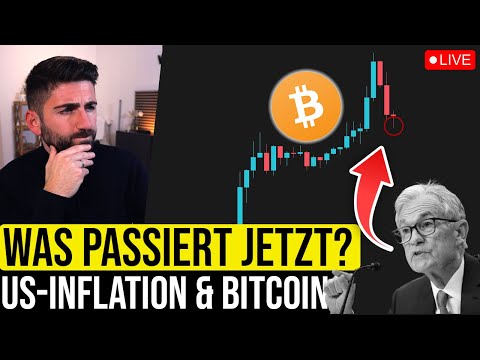 BITCOIN LIVE: CPI Daten kommen JETZT! Wie reagiert der Krypto Markt?