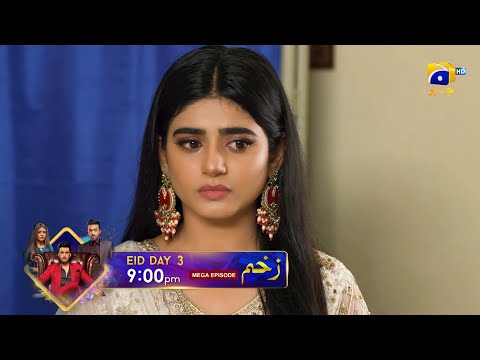 Zakham Episode 34 & 35 Promo | Eid Ul Adha 3 | Sehar Khan | Aagha Ali | Tomorrow at 9:00 PM