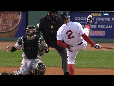BAL@BOS: Bogaerts gets HBP, Gausman ejected in 2nd
