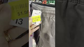 $1.00 CLOTHING at Kmart, Be quick! #shorts