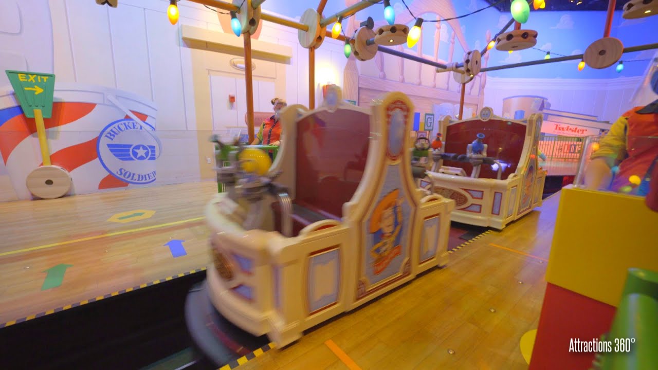 Toy Story Midway Mania 4D Ride - Disney's Hollywood Studios Walt Disney World