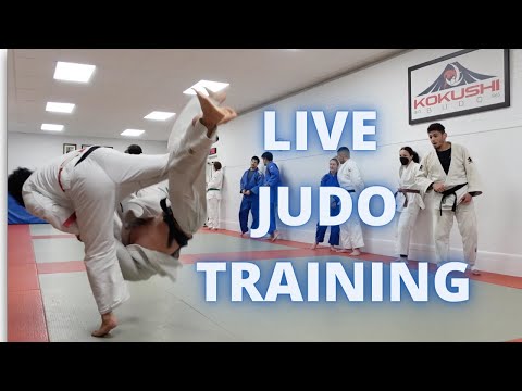 Judo Training Randori with Shintaro Higashi