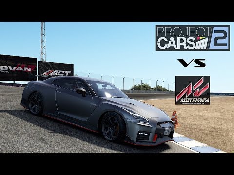 Assetto Corsa vs Project Cars 2: Drifting the Nissan GT-R Nismo!