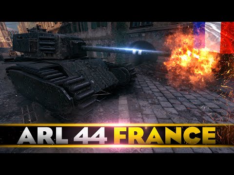 ARL 44 • 5500 DAMAGE on LEVEL 6 • WoT Gameplay