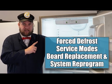 Whirlpool Refrigerator Forced Defrost, Service Modes, Troubleshooting & Replace W10503278
