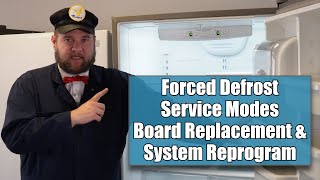 Whirlpool Refrigerator: Forced Defrost, Service Modes, Troubleshooting & Replace W10503278