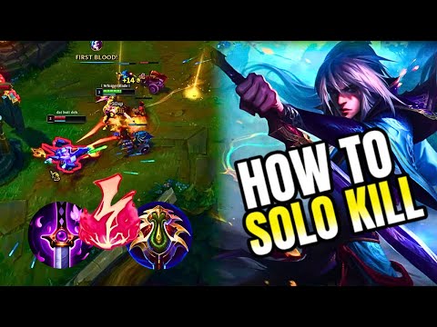 Talon mid | Talon VS Corki | How to solo kill your laner