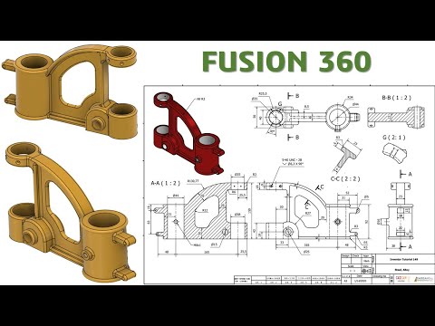 Fusion 360 Tutorial #23 | 3D Model Advanced