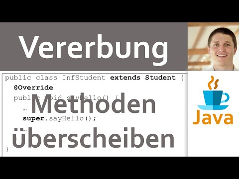 💻 JAVA | Vererbung 05 - Überschreiben von Methoden