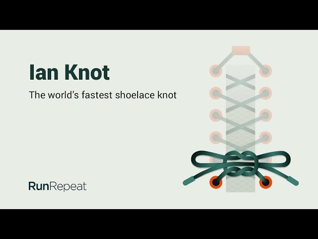 world's fastest shoelace knot