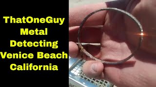 Metal Detecting Venice Beach (dry sand)