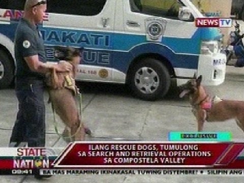 SONA: Exclusive: Rescue dogs, tumulong sa search and retrieval ops sa ComVal