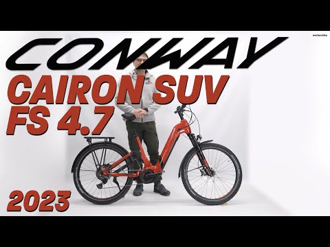 Conway Cairon SUV FS 4.7 – Tiefeinsteiger-Fully mit 625 Wh