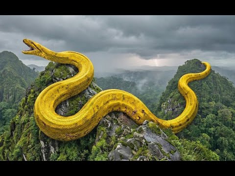 Part 18 – Young Girl Survives Alone in the Wild | The storm in the forest and the giant python