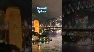 Crown Princess sail away from Sydney Wednesday 16 April 2025 @princesscruises #crownprincess