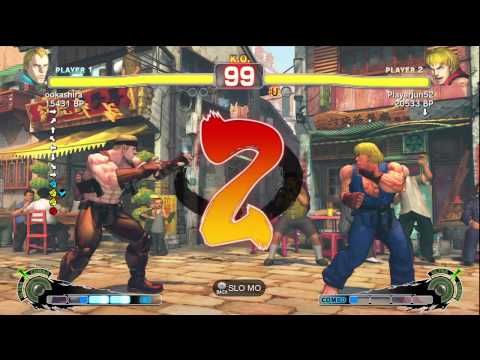 Playerjun52 [Ken] vs ookashira [Abel] SSF4 Japanese Online Ranked Matches - TRUE-HD