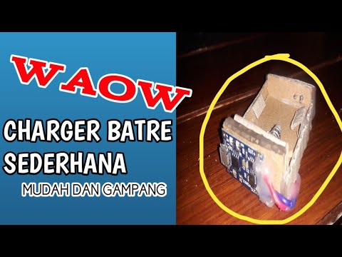 WAOW !!! Casan batre 3,7v sederhana dan murah ala yahui