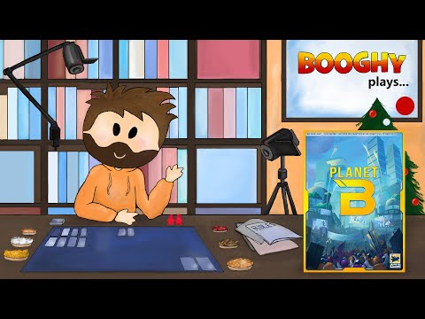 Booghy plays... Planet B(2p, Rules Overview, Playthrough and Review)