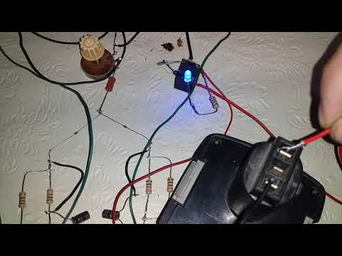 Зарядное устройство 'Ампериус' (мостовая схема) с защитой от переполюсовки и КЗ