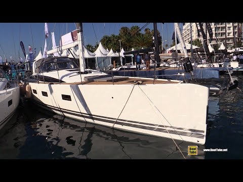 2019 Jeanneau 64 Sailing Yacht - Deck and Interior Walkaround - 2018 Cannes Yachting Festival