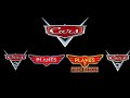 Movie Trailer Title Logo Cars Franchise 2006 2017