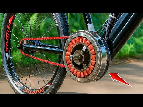 ICH HABE EINEN SPEZIELLEN MOTOR AN MEINEM FAHRRAD INSTALLIERT! Alle waren begeistert.