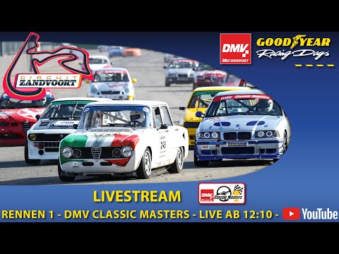 DMV Classic Masters | Rennen 1 | 3. Lauf Zandvoort | DMV Goodyear Racing Days