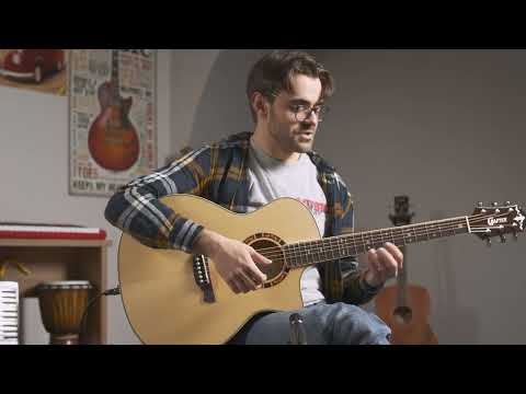 Обзор электроакустической гитары Crafter STG D-16ce