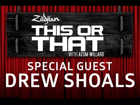 Zildjian This or That with Atom Willard - Drew Shoals of Train