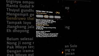 Download lagu Lirik lagu cintamu sepahit topi miring #lagucintamusepahittopimiring #jogjahiphopfoundation #lyrics mp3