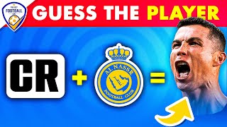 CAN YOU GUESS THE PLAYERS FROM THEIR INITIALS + CLUB | FOOTBALL QUIZ 2024