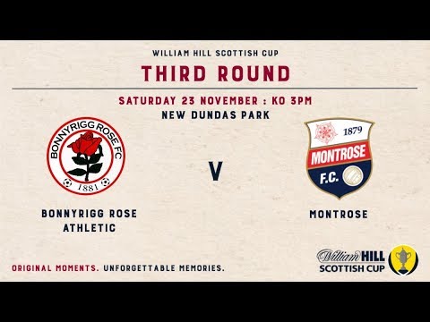 Bonnyrigg Rose Athletic 2-1 Montrose | William Hill Scottish Cup 2019-20 – Third Round