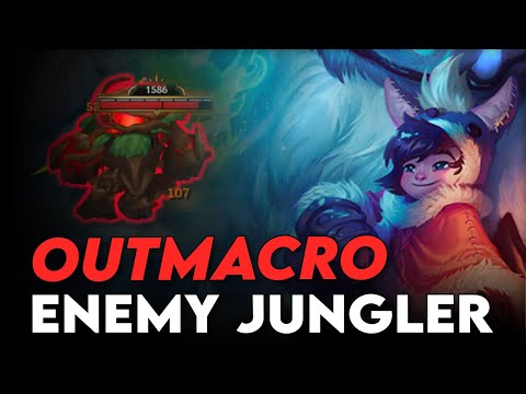 HOW TO OUTMACRO THE ENEMY JUNGLER AS NUNU | S13 Jungle Nunu Gameplay & Guide